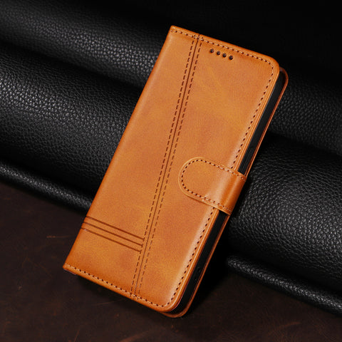 For Motorola Edge 60 5G / Motorola Edge 60 Pro 5G / Motorola Edge (2025) 5G / Motorola Edge 60 Fusion 5G Wallet Case T-Shape Lines Leather Phone Cover Stand