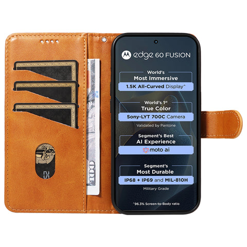 For Motorola Edge 60 5G / Motorola Edge 60 Pro 5G / Motorola Edge (2025) 5G / Motorola Edge 60 Fusion 5G Wallet Case T-Shape Lines Leather Phone Cover Stand