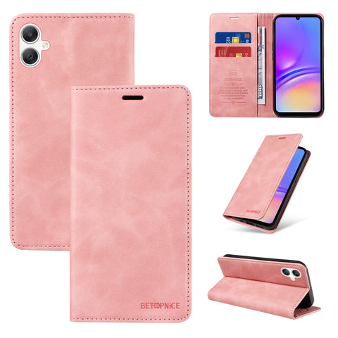 BETOPNICE For Samsung Galaxy A07 4G / A06 4G / A06 5G Case  Magnetic Closure RFID Blocking Wallet Stand Leather Phone Cover