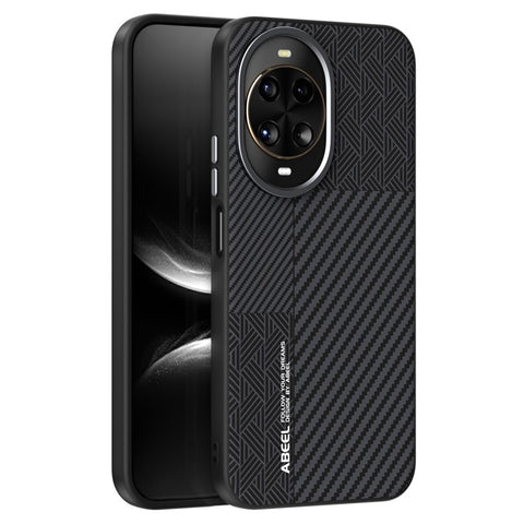 ABEEL For Huawei nova 14 5G Magnetic Case PC + TPU + Aluminum Alloy + PU Leather Slim Phone Back Cover