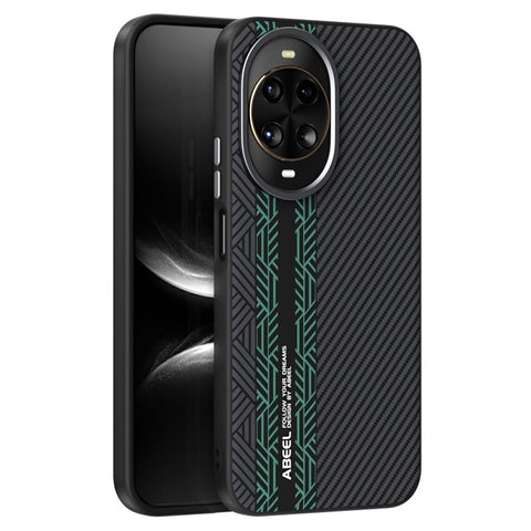 ABEEL For Huawei nova 14 5G Magnetic Case PC + TPU + Aluminum Alloy + PU Leather Slim Phone Back Cover