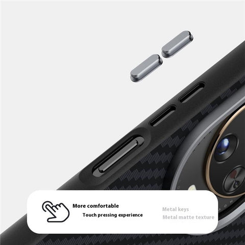 ABEEL For Huawei nova 14 Ultra 5G Magnetic Case Carbon Fiber Texture Back Cover