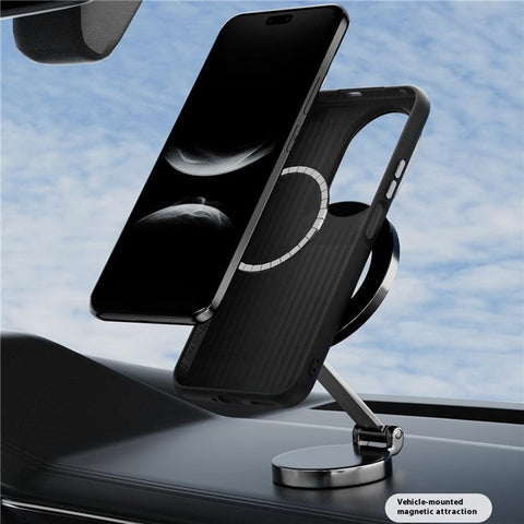 ABEEL For Huawei nova 14 Ultra 5G Magnetic Case PC + TPU + Aluminum Alloy + PU Leather Slim Phone Back Cover