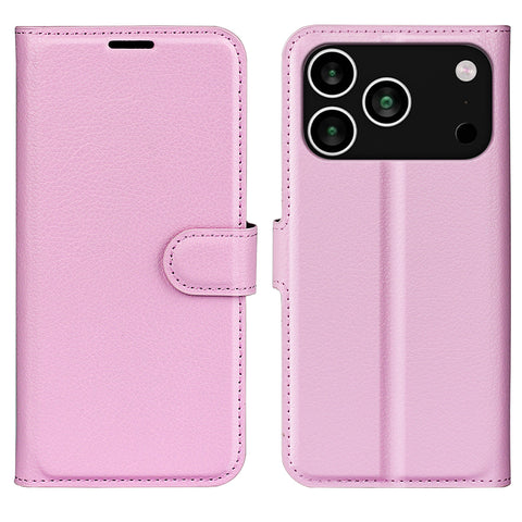 For iPhone 17 Pro Max Case Litchi Texture Shockproof Leather Wallet Phone Cover
