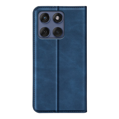 For Motorola Edge 60 Fusion 5G Case Skin Touch Leather Wallet Phone Cover