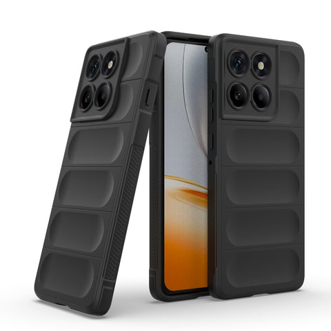 WANLONFENG For Motorola Edge 60 Pro 5G TPU Case  HD Series Anti Slip Phone Cover with Tempered Glass