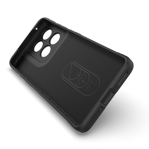 WANLONFENG For Motorola Edge 60 Pro 5G TPU Case  HD Series Anti Slip Phone Cover with Tempered Glass