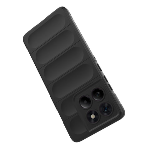 WANLONFENG For Motorola Edge 60 Pro 5G TPU Case  HD Series Anti Slip Phone Cover with Tempered Glass