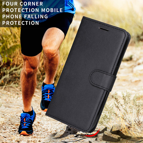 For Motorola Edge 60 5G / Motorola Edge 60 Pro 5G / Motorola Edge (2025) 5G / Motorola Edge 60 Fusion 5G Leather Wallet Case with Strap Solid Color Phone Stand Cover