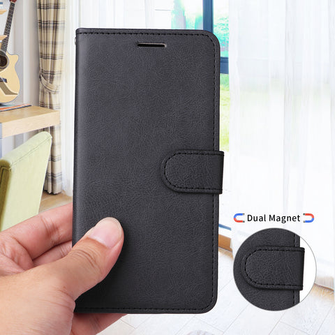 For Motorola Edge 60 5G / Motorola Edge 60 Pro 5G / Motorola Edge (2025) 5G / Motorola Edge 60 Fusion 5G Leather Wallet Case with Strap Solid Color Phone Stand Cover