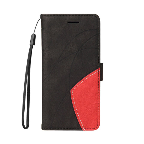 For Motorola Edge 60 5G / Motorola Edge 60 Pro 5G / Motorola Edge (2025) 5G / Motorola Edge 60 Fusion 5G Leather Phone Case Stand Wallet with Bi-colour Splicing Design