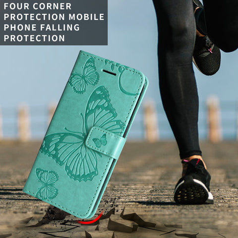For Motorola Edge 60 5G / Motorola Edge 60 Pro 5G / Motorola Edge (2025) 5G / Motorola Edge 60 Fusion 5G Wallet Case Floral Butterfly Imprinted Leather Phone Cover Stand