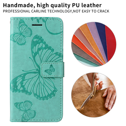For Motorola Edge 60 5G / Motorola Edge 60 Pro 5G / Motorola Edge (2025) 5G / Motorola Edge 60 Fusion 5G Wallet Case Floral Butterfly Imprinted Leather Phone Cover Stand