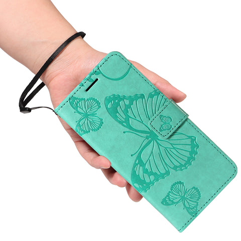 For Motorola Edge 60 5G / Motorola Edge 60 Pro 5G / Motorola Edge (2025) 5G / Motorola Edge 60 Fusion 5G Wallet Case Floral Butterfly Imprinted Leather Phone Cover Stand