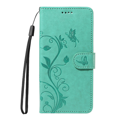 For Motorola Edge 60 5G / Motorola Edge 60 Pro 5G / Motorola Edge (2025) 5G / Motorola Edge 60 Fusion 5G PU Leather Cases Flower Pattern Wallet Stand Phone Cover with Strap