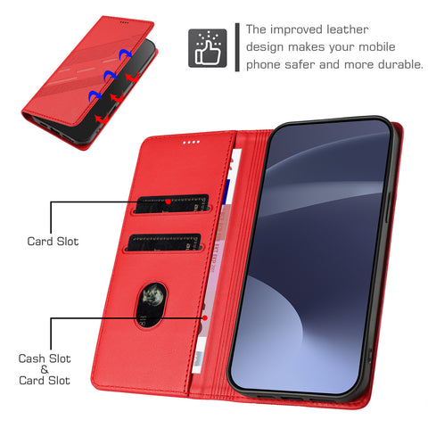 For Motorola Edge 60 Fusion 5G Phone Cases Punk Style Imprinted Wallet Stand Leather Cover