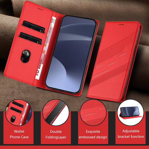 For Motorola Edge 60 Fusion 5G Phone Cases Punk Style Imprinted Wallet Stand Leather Cover
