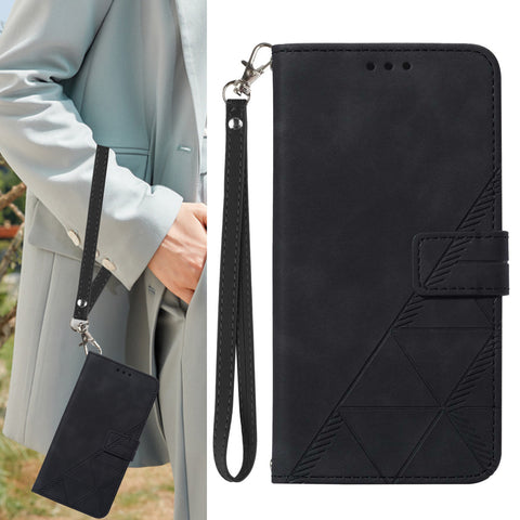 For Xiaomi Redmi 13 4G / Xiaomi Poco M6 5G / Xiaomi Poco M6 Plus 5G / Xiaomi Redmi 13x 4G Leather Case with Hand Strap Wallet Stand Phone Cover
