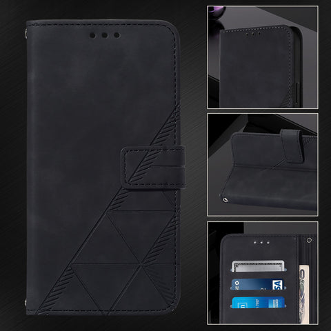 For Xiaomi Poco F3 Leather Case with Hand Strap Wallet Stand Phone Cover