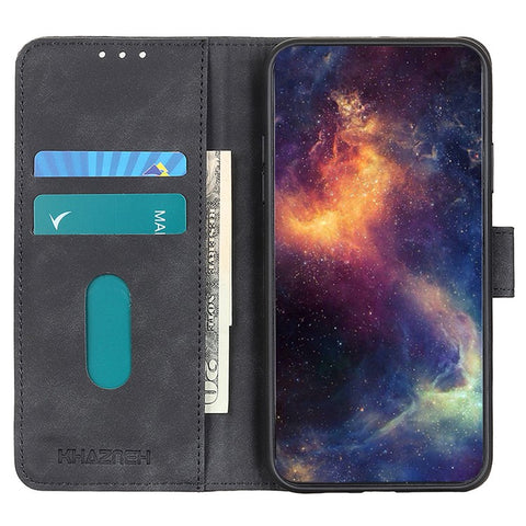 KHAZNEH For Samsung Galaxy A07 4G / A06 4G / A06 5G Case PU Leather Retro Texture Phone Cover