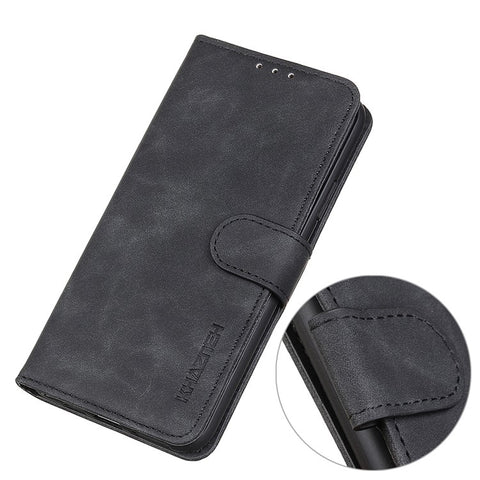 KHAZNEH For Samsung Galaxy A07 4G / A06 4G / A06 5G Case PU Leather Retro Texture Phone Cover