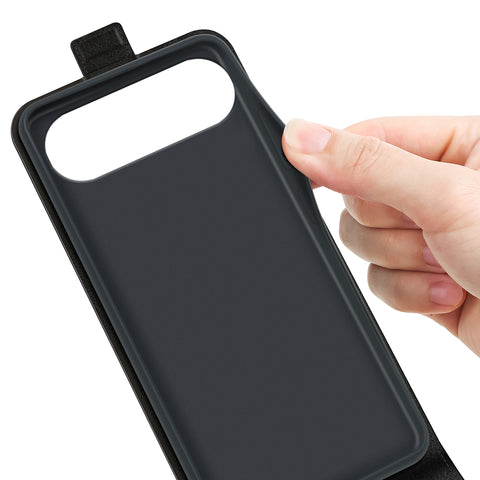 For iPhone Air Case with Card Slots Vertical Flip Leather Phone Cover