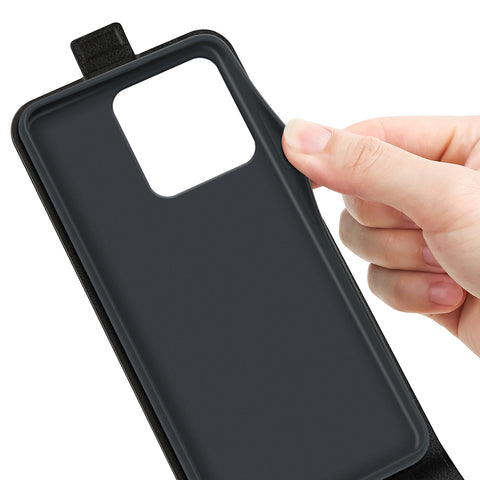 For Motorola Edge 60 Fusion 5G Case with Card Slots Vertical Flip Leather Phone Cover