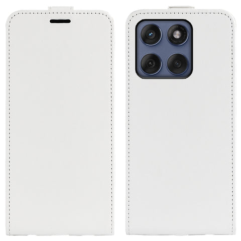 For Motorola Edge 60 Fusion 5G Case with Card Slots Vertical Flip Leather Phone Cover