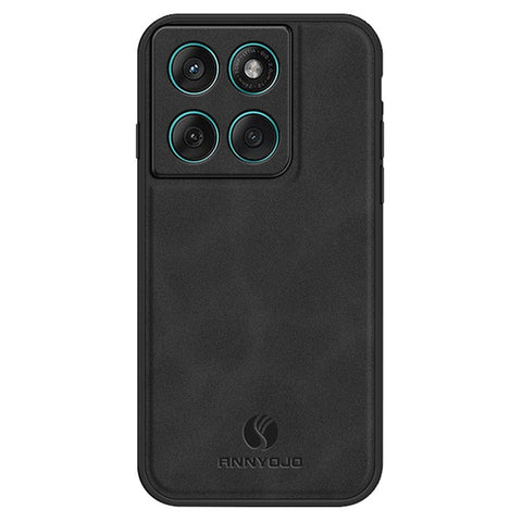 ANNYOJO For Motorola Edge 60 Fusion 5G / Edge 60 5G Case PU Leather + PC + TPU Anti Drop Phone Back Cover