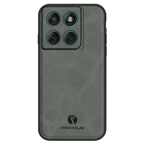 ANNYOJO For Motorola Edge 60 Fusion 5G / Edge 60 5G Case PU Leather + PC + TPU Anti Drop Phone Back Cover