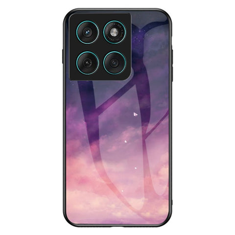 For Motorola Edge 60 Fusion 5G / Edge 60 5G Case Starry Sky Pattern Tempered Glass Phone Cover