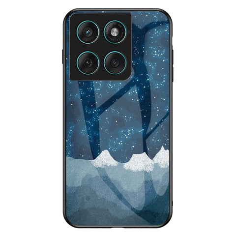 For Motorola Edge 60 Fusion 5G / Edge 60 5G Case Starry Sky Pattern Tempered Glass Phone Cover