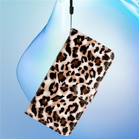 For iPhone 17 Wallet Case Printed Pattern Design Leather Phone Cover