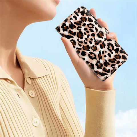 For iPhone 17 Wallet Case Printed Pattern Design Leather Phone Cover