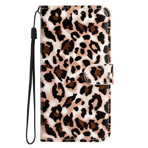 For iPhone 17 Wallet Case Printed Pattern Design Leather Phone Cover