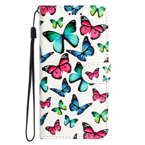 For iPhone 17 Pro Max Wallet Case Printed Pattern Design Leather Phone Cover