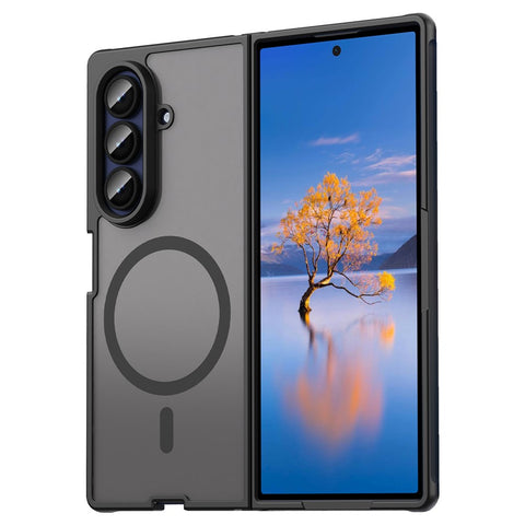 For Samsung Galaxy Z Fold7 5G Magnetic Case Anti Drop PC + TPU Phone Cover