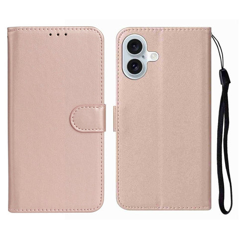 For iPhone 17 Case PU Leather Flip Phone Cover Wallet Card Slot Holder