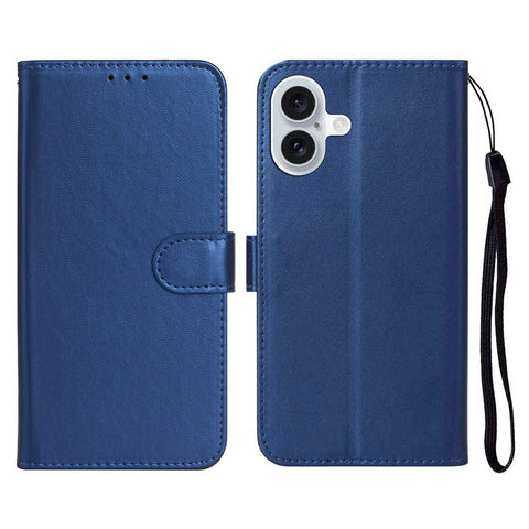 For iPhone 17 Case PU Leather Flip Phone Cover Wallet Card Slot Holder