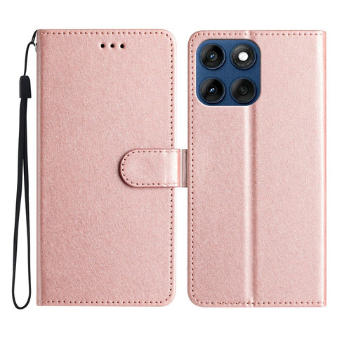 Wallet Case for Motorola Edge 60 5G / 60 Fusion 5G / 60s 5G Leather Folio Phone Cover Magnetic Clasp