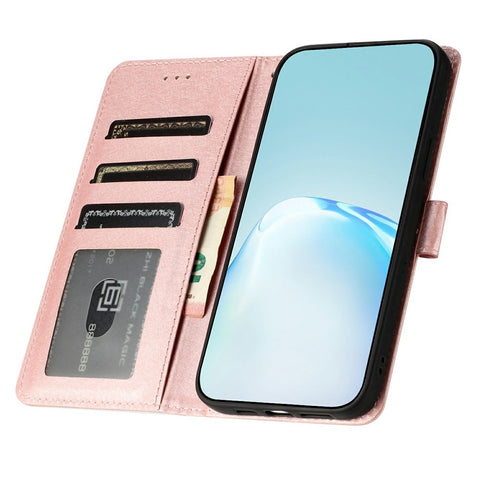 Wallet Case for Motorola Edge 60 5G / 60 Fusion 5G / 60s 5G Leather Folio Phone Cover Magnetic Clasp