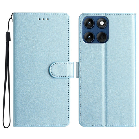 Wallet Case for Motorola Edge 60 5G / 60 Fusion 5G / 60s 5G Leather Folio Phone Cover Magnetic Clasp