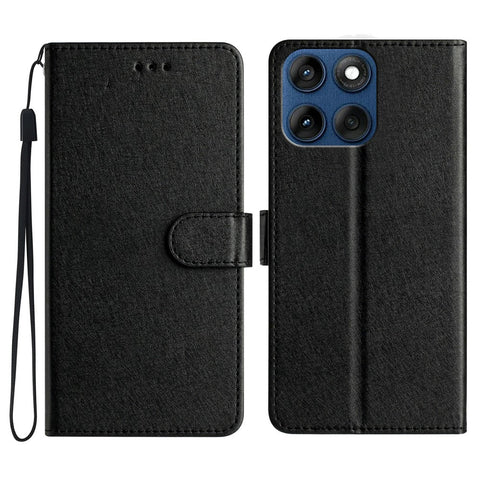Wallet Case for Motorola Edge 60 5G / 60 Fusion 5G / 60s 5G Leather Folio Phone Cover Magnetic Clasp