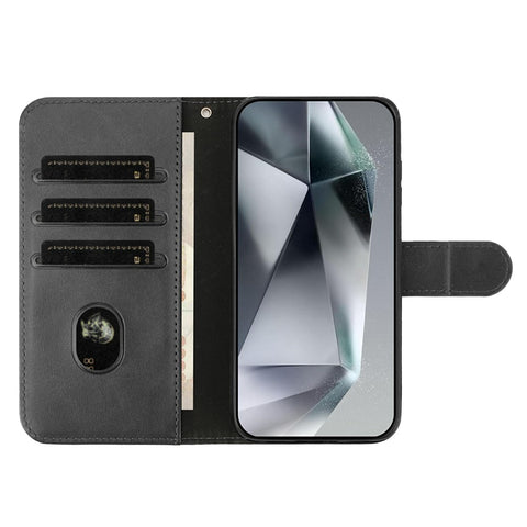 Stand Case for Motorola Edge 60 5G / 60 Fusion 5G / 60s 5G PU Leather Wallet Phone Cover S Shape Stitching Design with Strap