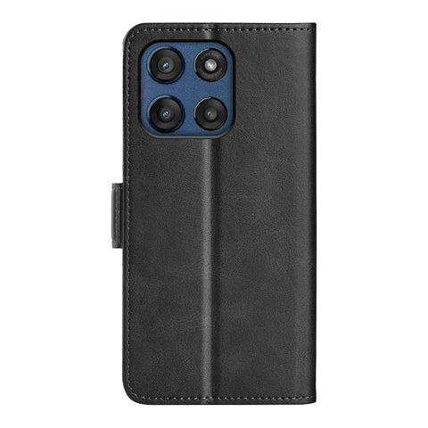 For Motorola Edge 60 Fusion 5G Case Calf Texture Leather Wallet Phone Cover