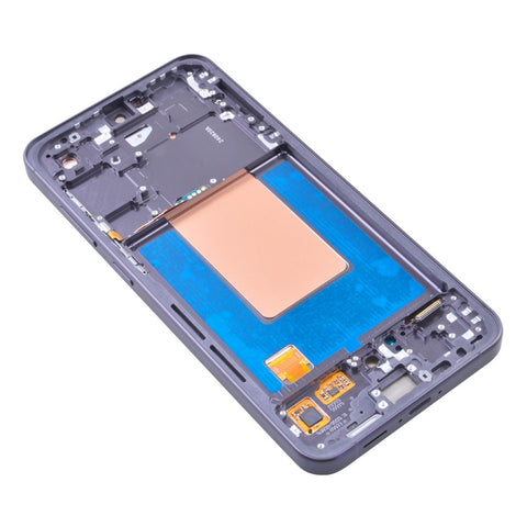 For Samsung Galaxy S24 FE S721B OEM Grade S AMOLED Screen and Digitizer Assembly + Frame (Without Logo)