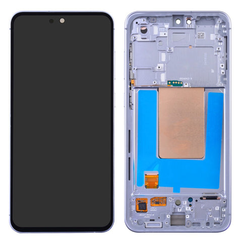 For Samsung Galaxy S24 FE S721B OEM Grade S AMOLED Screen and Digitizer Assembly + Frame (Without Logo)