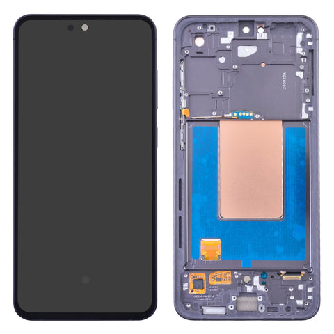For Samsung Galaxy S24 FE S721U OEM Grade S AMOLED Screen and Digitizer Assembly + Frame (Without Logo)