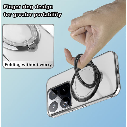 For Xiaomi 14T Pro Case Magnetic Kickstand PC + TPU Phone Cover