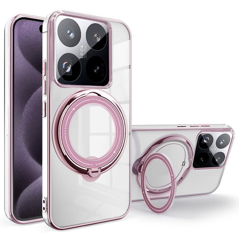 For Xiaomi 14T Pro Case Magnetic Kickstand PC + TPU Phone Cover